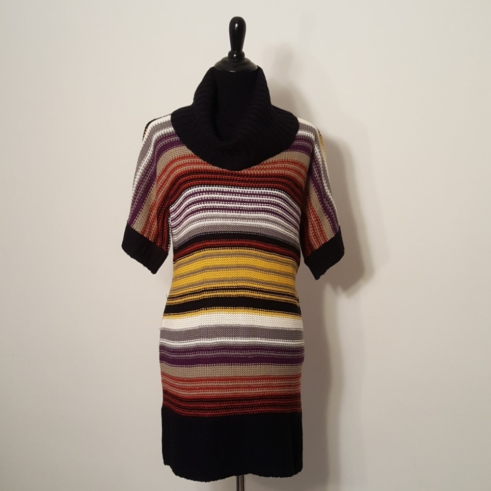 Cowl Neck Sweater/Dress Unlined